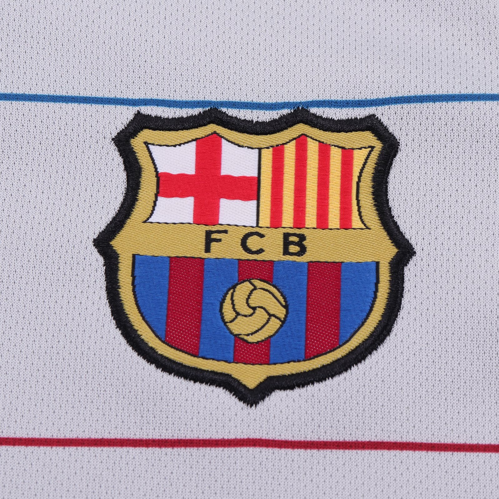 2003-04 Barcelona Away Retro Jersey - Kids