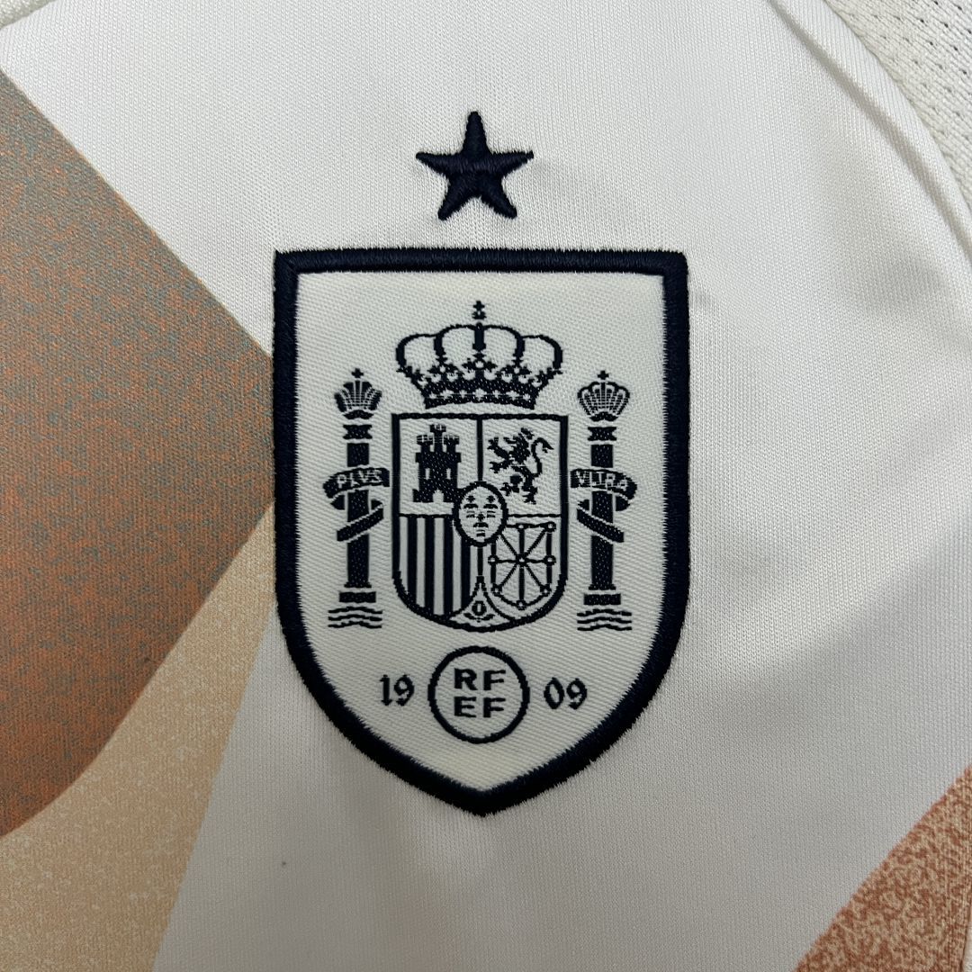 2025-26 Spain Women's Away Football Jersey - Kids