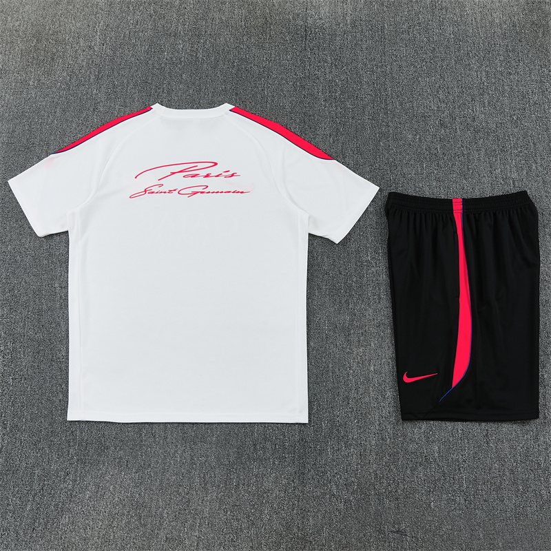 2026-27 Paris White Short-Sleeve Training Jersey