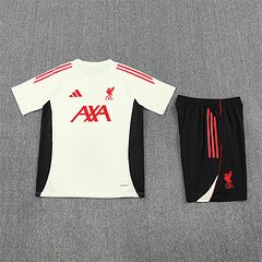 2025-26 Liverpool FC off-white short-sleeved training jersey