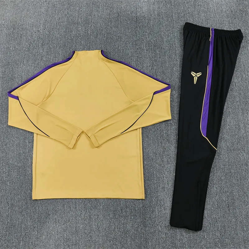2026-27 Barcelona Gold Half-Zip Training Jersey