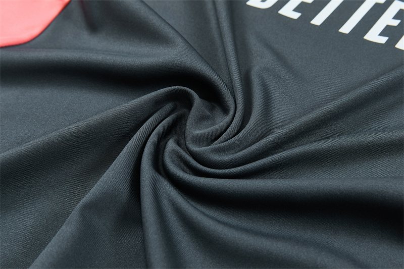 2026-27 Real Madrid Dark Grey Half-Zip Training Jersey