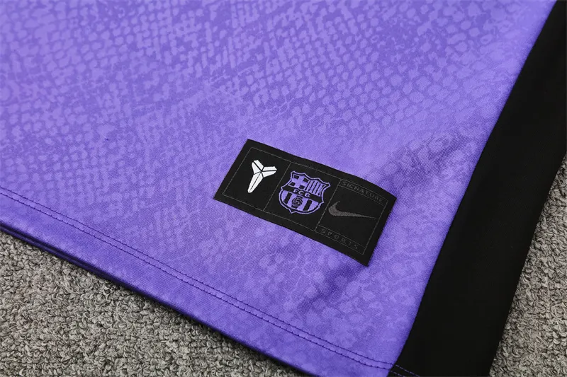 2025-26 Barcelona Purple Half-Zip Training Jersey