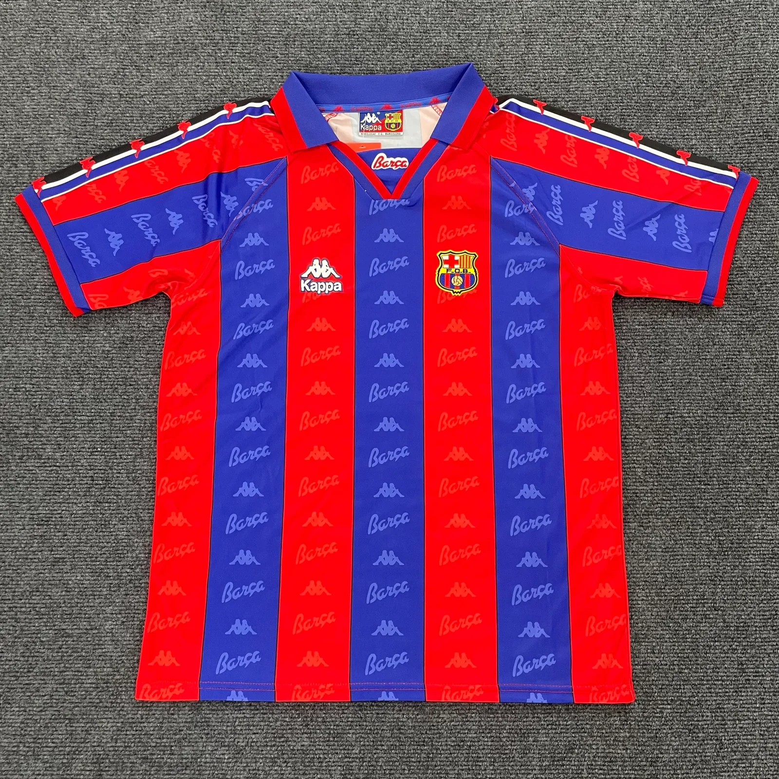 1996-97 Barcelona Home Retro Jersey