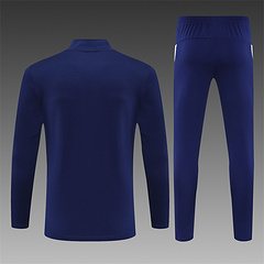 2025-26 Portugal Royal Blue Half-Pull Training Jersey