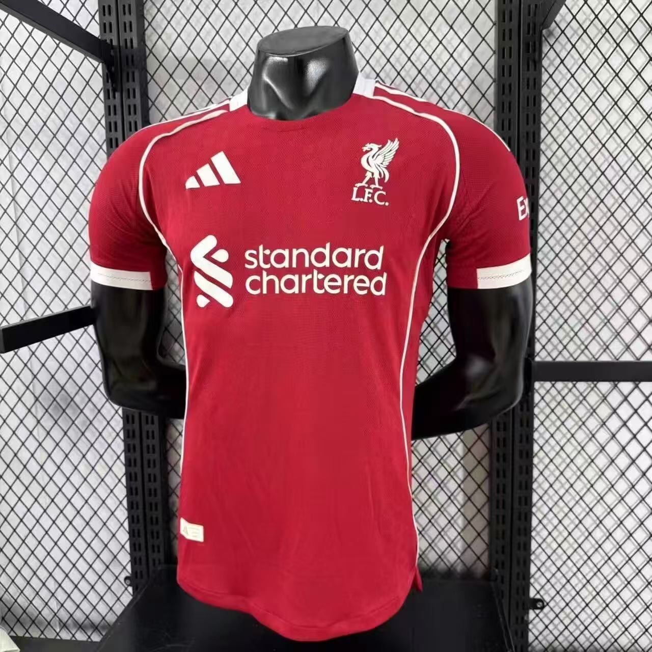 2025-26 Liverpool Home Kit - Player Edition
