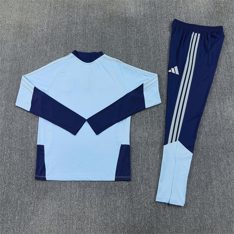 2026-27 Ajax Light Blue Half-Zip Training Suit