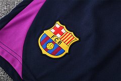 2025-26 Barcelona purple short-sleeved training jersey
