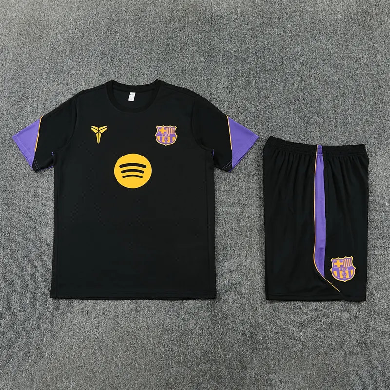 2026-27 Barcelona Black Short-Sleeve Training Jersey