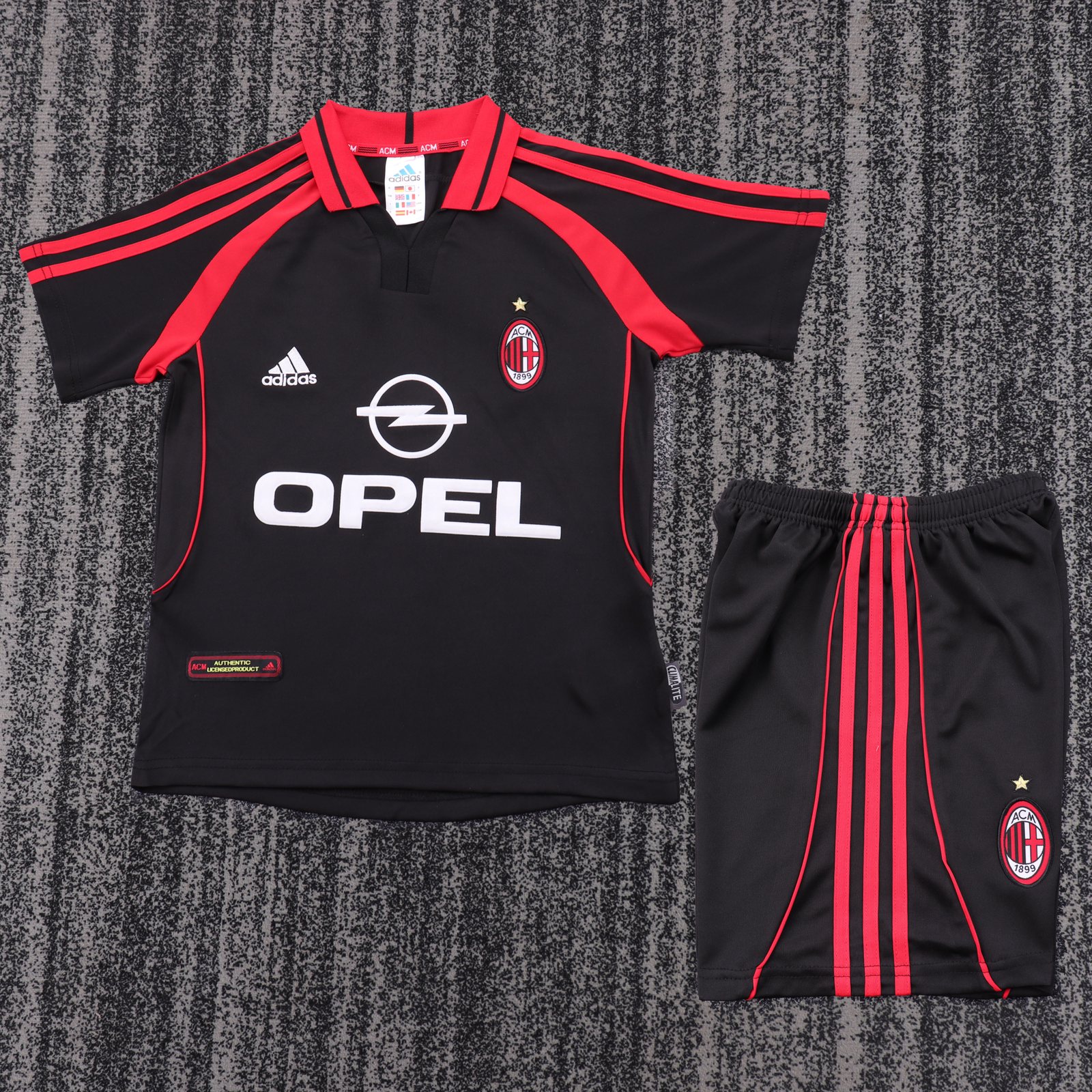 2000-01 AC Milan Second Away Retro Jersey - Kids