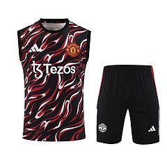 2025-26 Manchester United training vest jersey