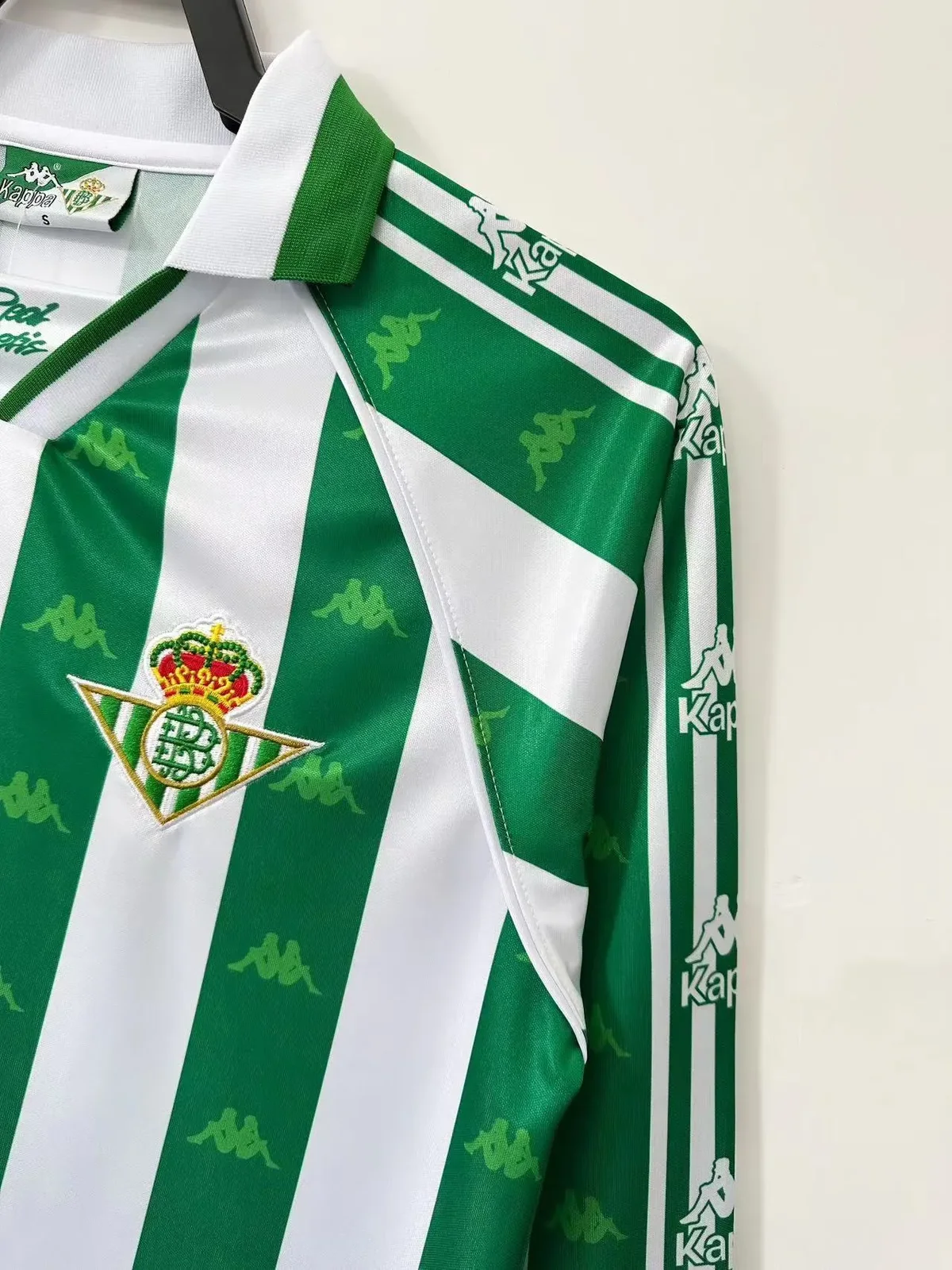 1995-97 Real Betis Home Long Sleeve Retro Shirt - No Ads