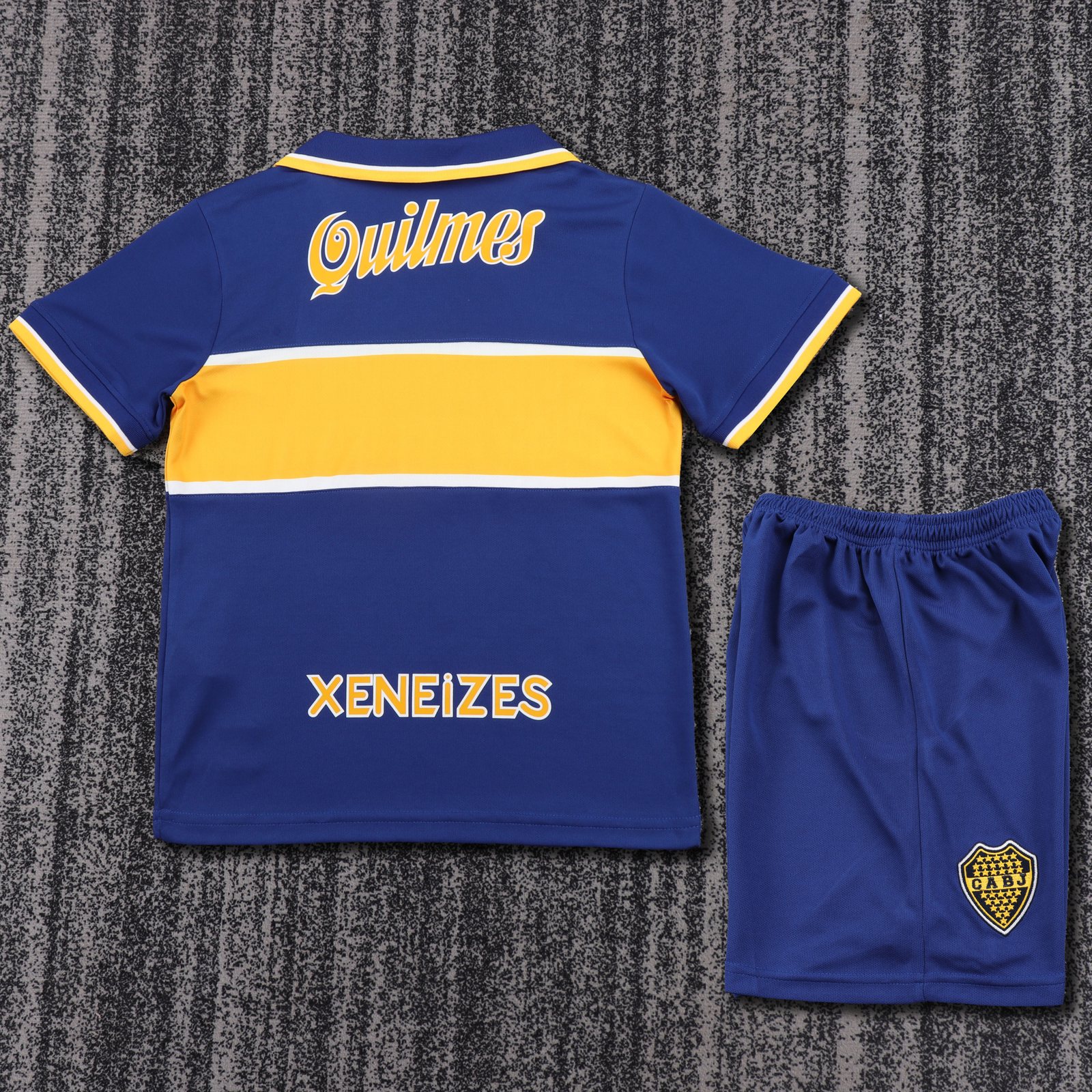 1996-97 Boca Juniors Home Retro Jersey - Children's
