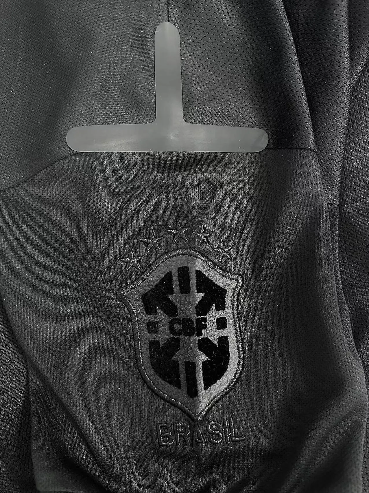 2013-14 Brazil Retro Black Jersey