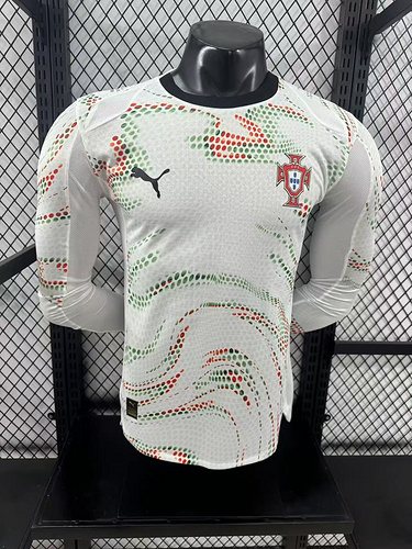 2025-26 Portugal Away Long Sleeve Shirt - Players