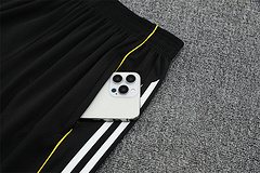 2025-26 Real Madrid Black Short Sleeve Training Jersey