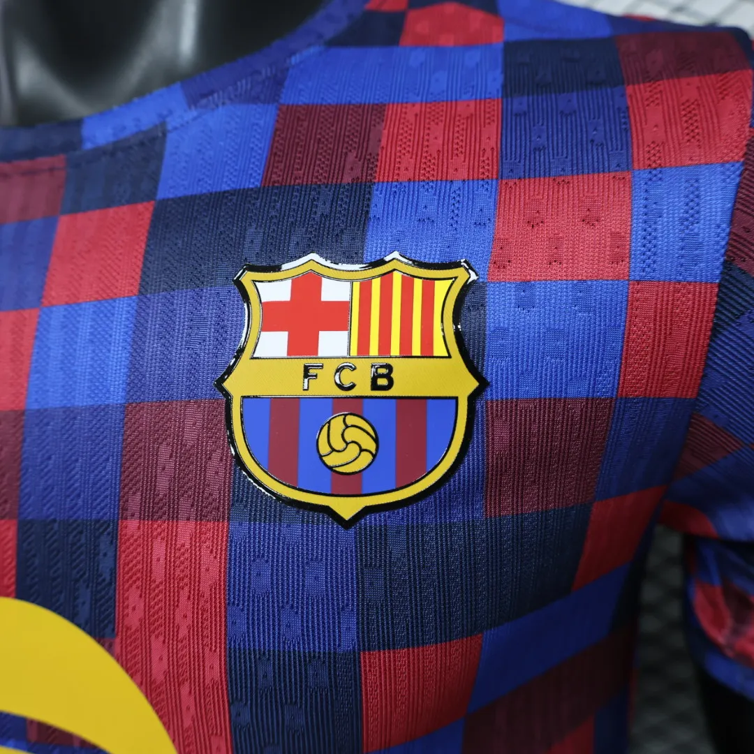 2026-27 Barcelona Pre-Match Jersey – Player Version