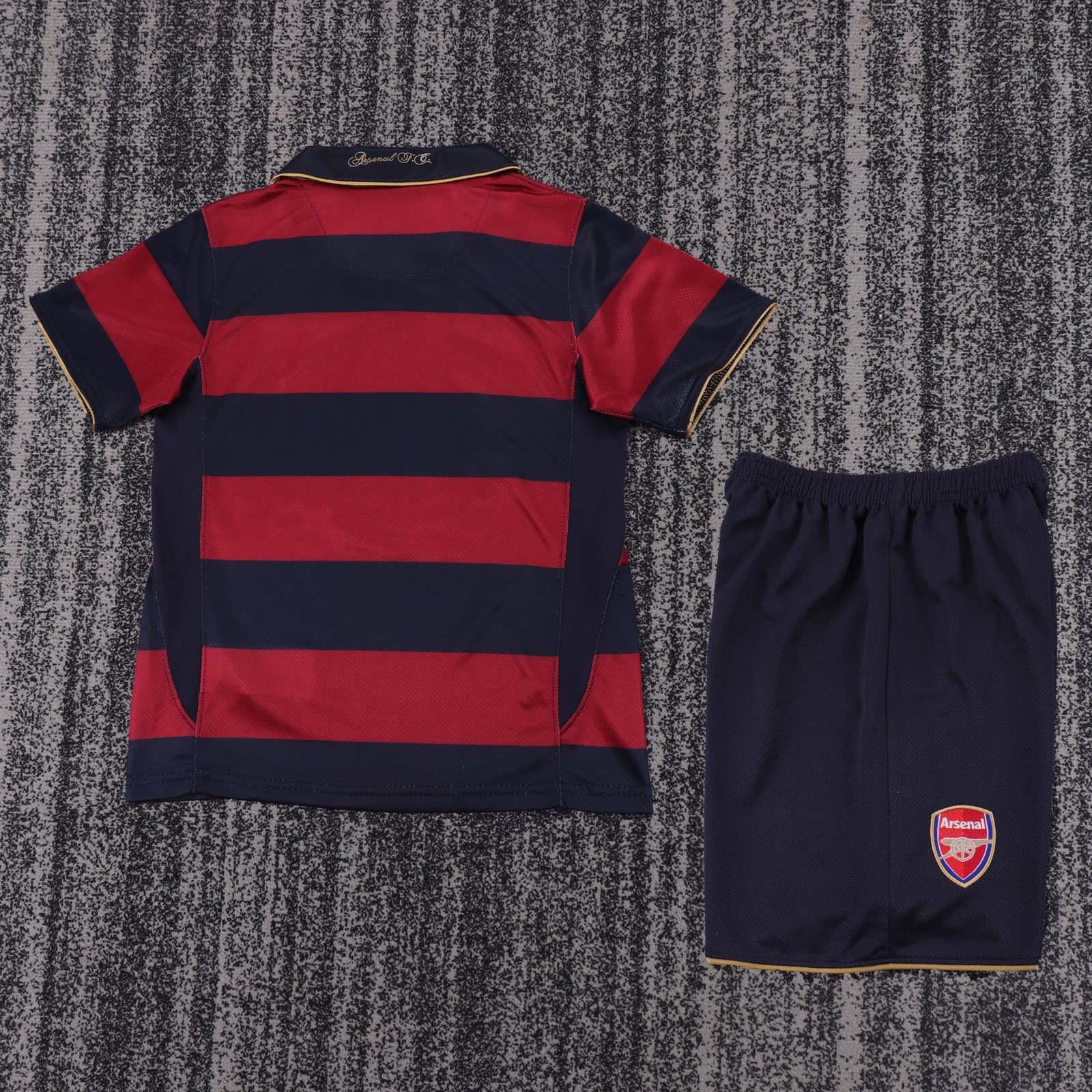 2007-08 Arsenal Second Away Retro Jersey - Kids
