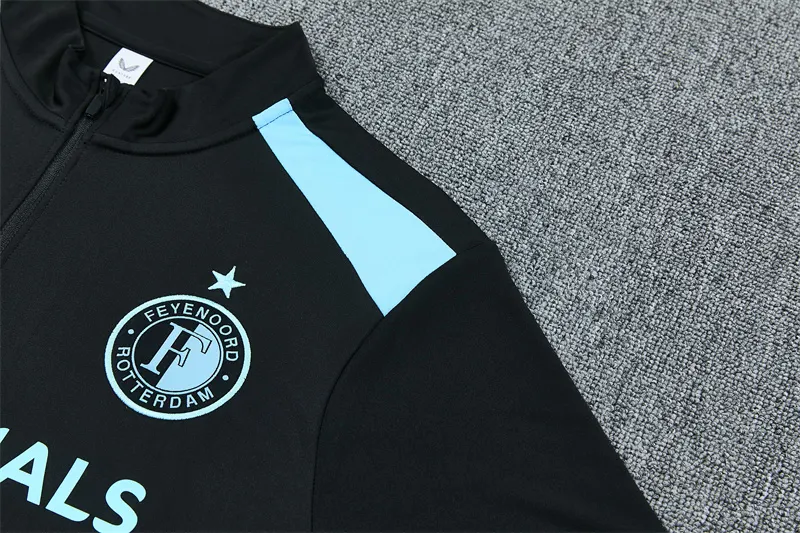 2026-27 Feyenoord Black Half-Zip Training Jersey