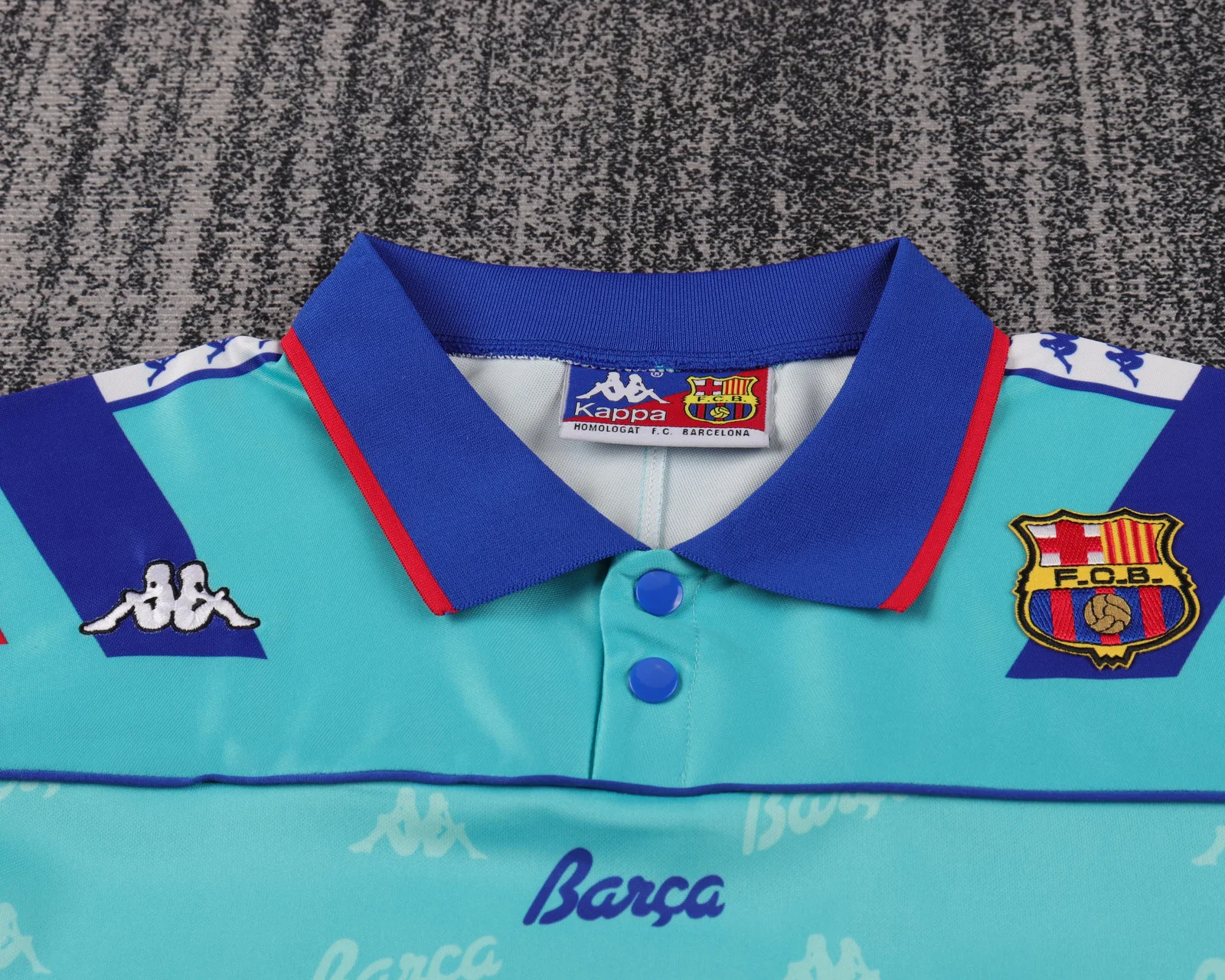 1992-95 Barcelona Away Retro Shirt - Kids Sizes
