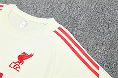 2025-26 Liverpool FC off-white short-sleeved training jersey
