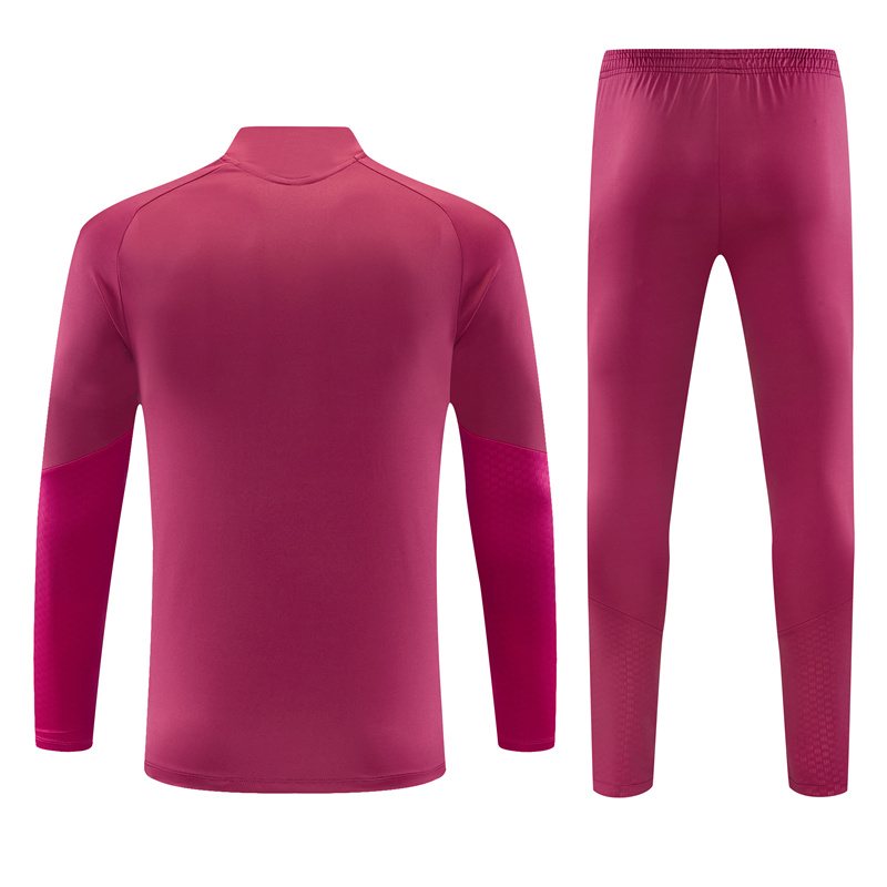 2026-27 Real Madrid Rose-Colored Half-Zip Training Jersey