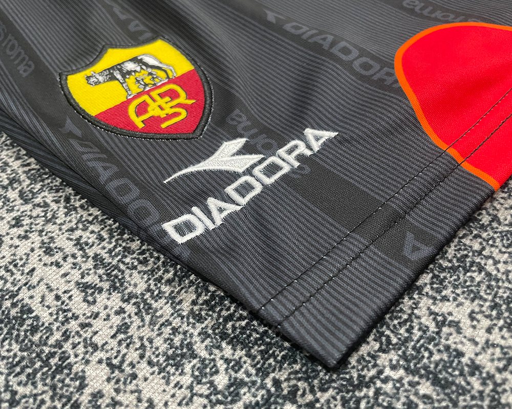 1999-00 Roma Away Retro Shirt - Kids