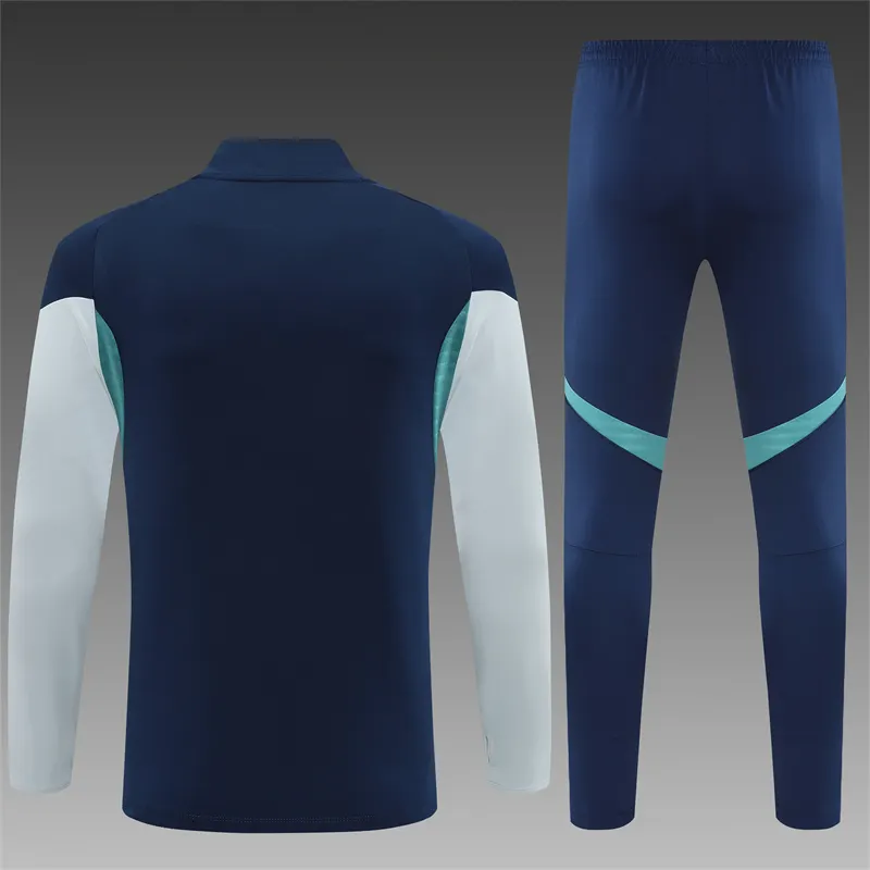 2025-26 Arsenal Royal Blue Half-Zip Training Jersey