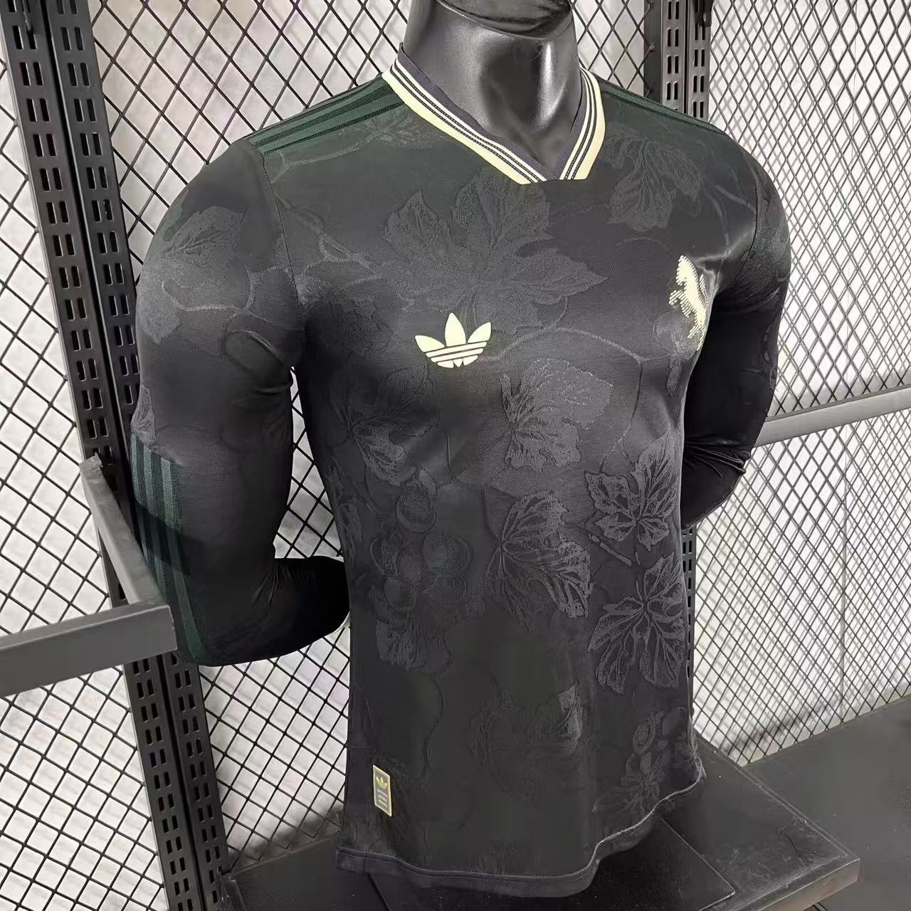 2025-26 Juventus Second Away Long-Sleeve Jersey - Player Version