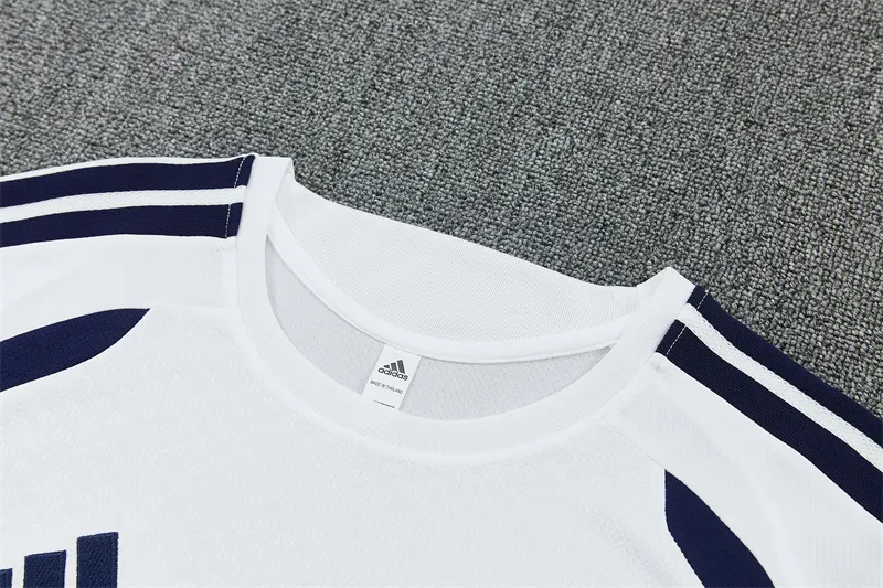2026-27 Real Madrid White Short-Sleeve Training Jersey