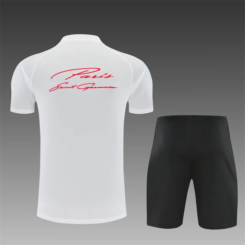 2026-27 Paris White Short-Sleeve Training Jersey