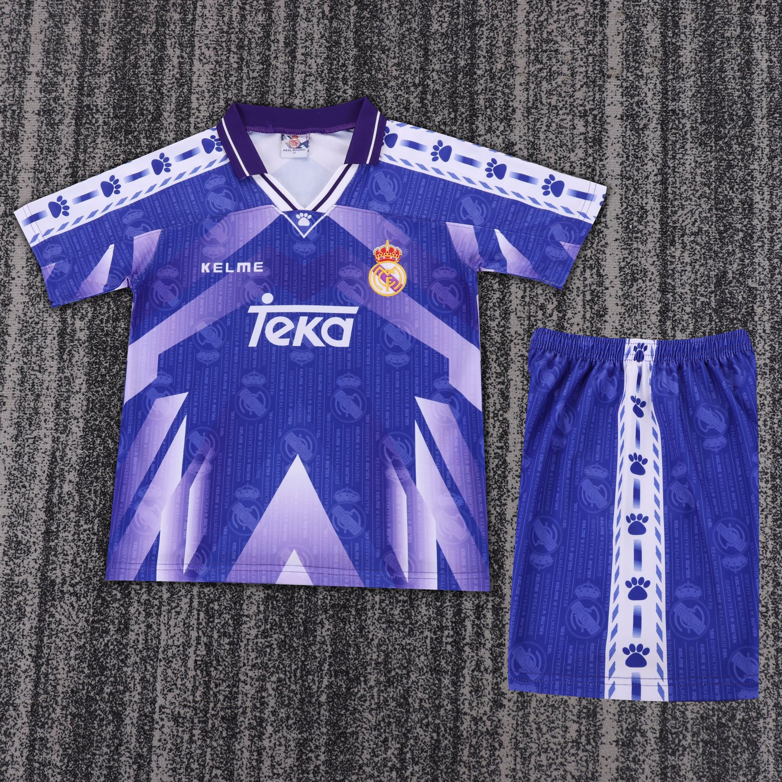 1996-97 Real Madrid Away Shirt – Kids'