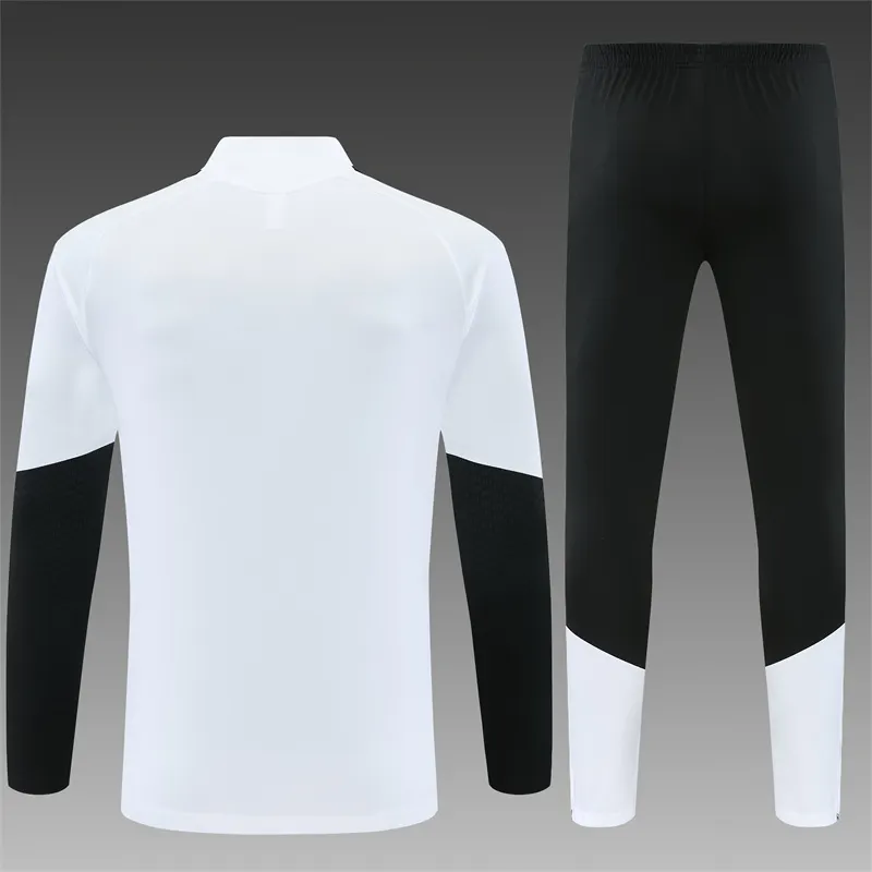 2026-27 Juventus White Half-Zip Long-Sleeve Training Kit