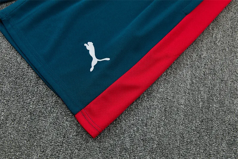 2026-27 Portugal Team Dark Green Short-Sleeve Training Jersey