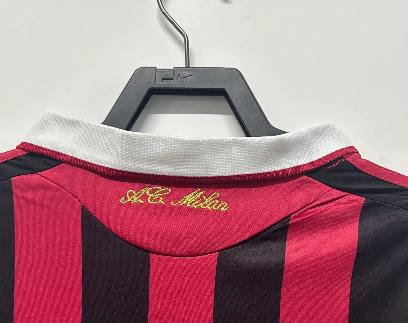 2009-10AC Home Long Sleeve Retro Jersey
