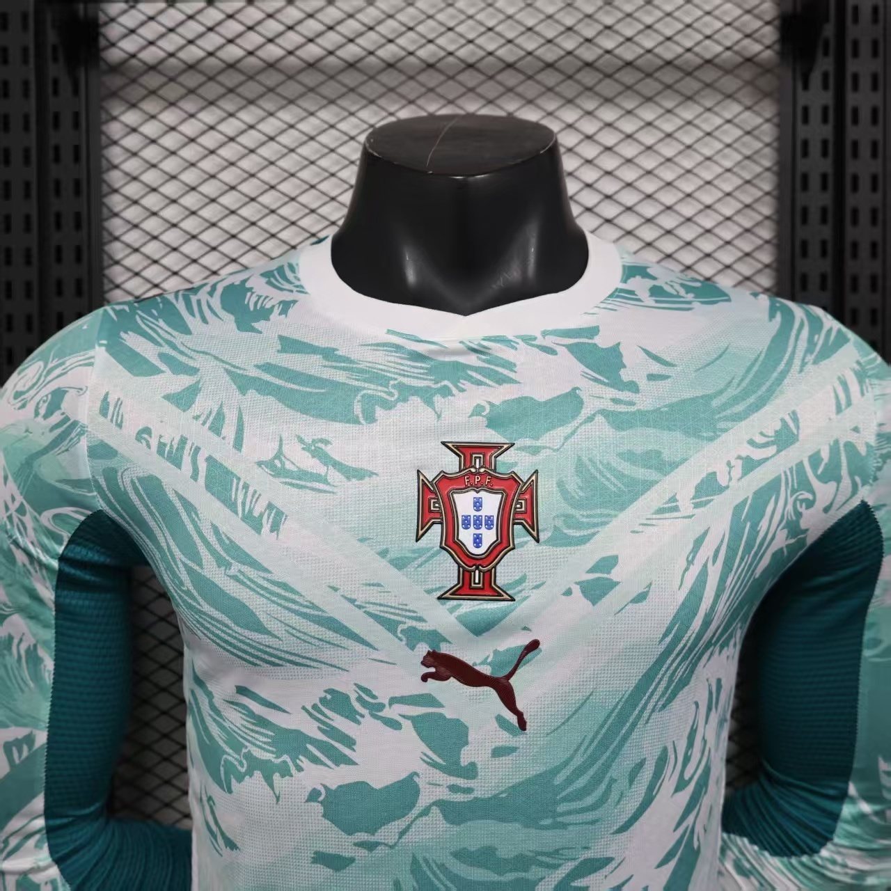 2026-27 Portugal Away Long-Sleeve Jersey – Player Version