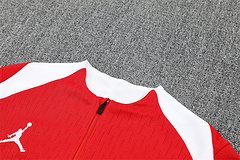 2025-26 Paris Saint-Germain Red Half-Pull Training Jersey