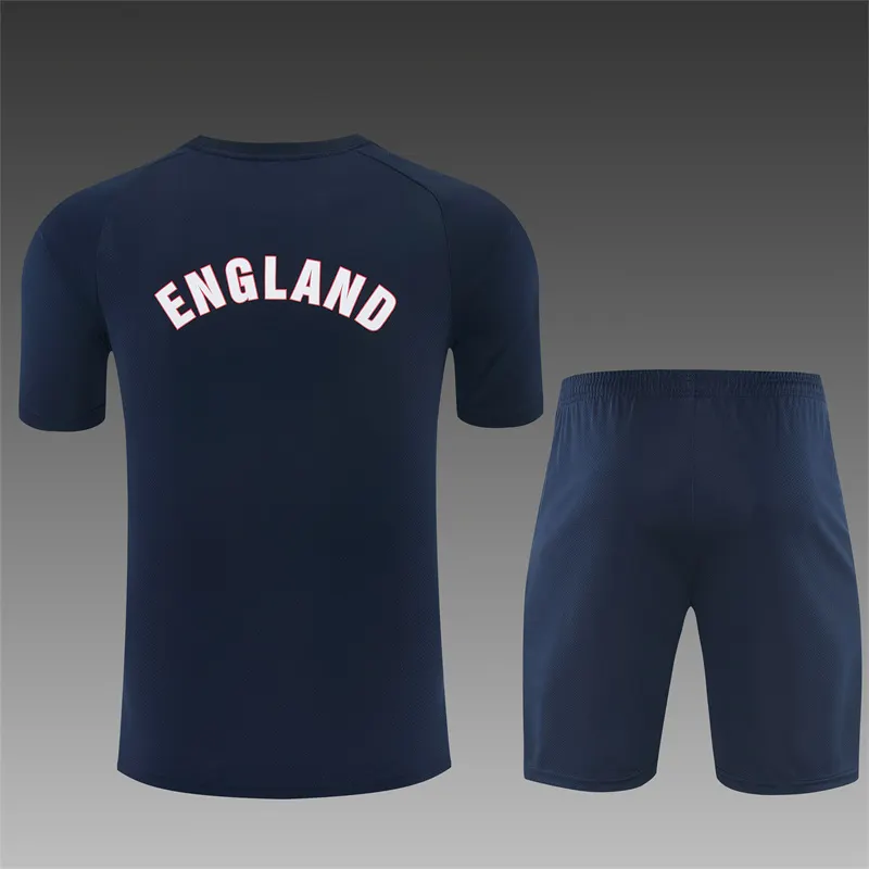 2026-27 Season England Royal Blue Short-Sleeve Training Jersey