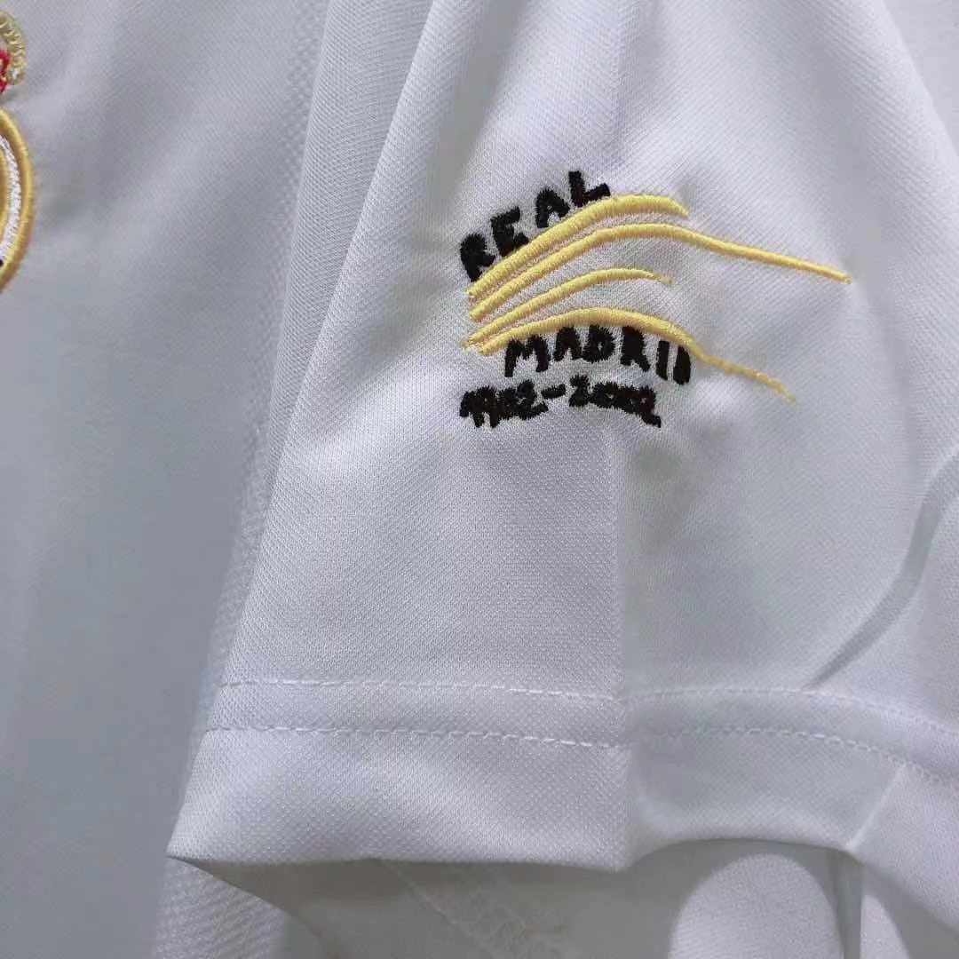 2002-03 Real Madrid Home Retro Jersey - Champions League Edition