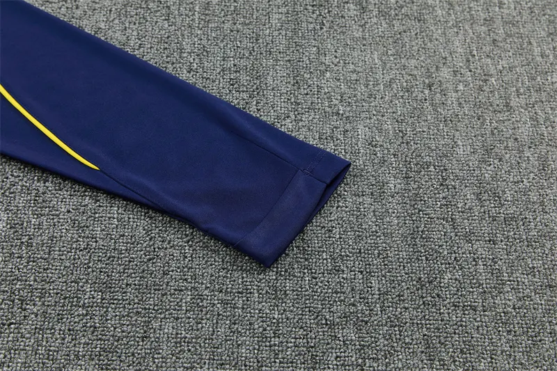 2026-27 Brazil Royal Blue Half-Zip Training Jersey