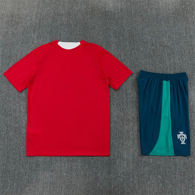2026-27 Portugal Red Short-Sleeve Training Jersey