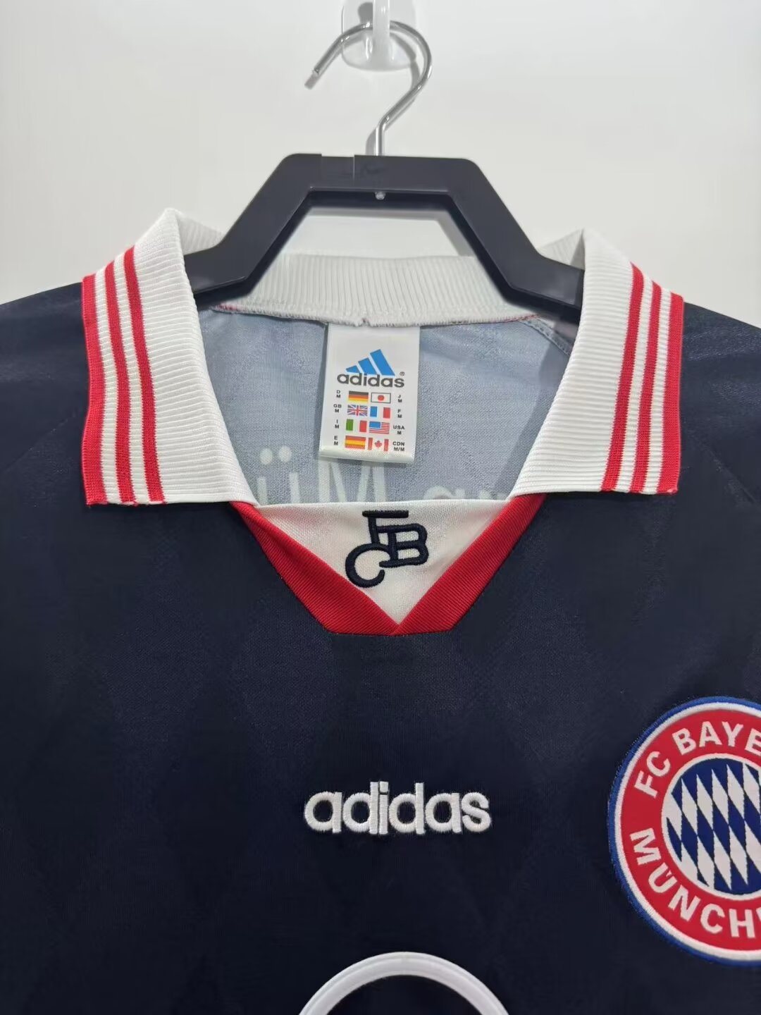 1997-99 Bayern Munich Home Retro Jersey