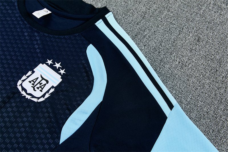 2026-27 Argentina Royal Blue Short-Sleeve Training Jersey