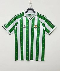 1995-97 Real Betis Home Retro Jersey - No Ads