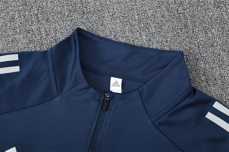 2025-26 Arsenal Royal Blue Half-Zip Training Jersey
