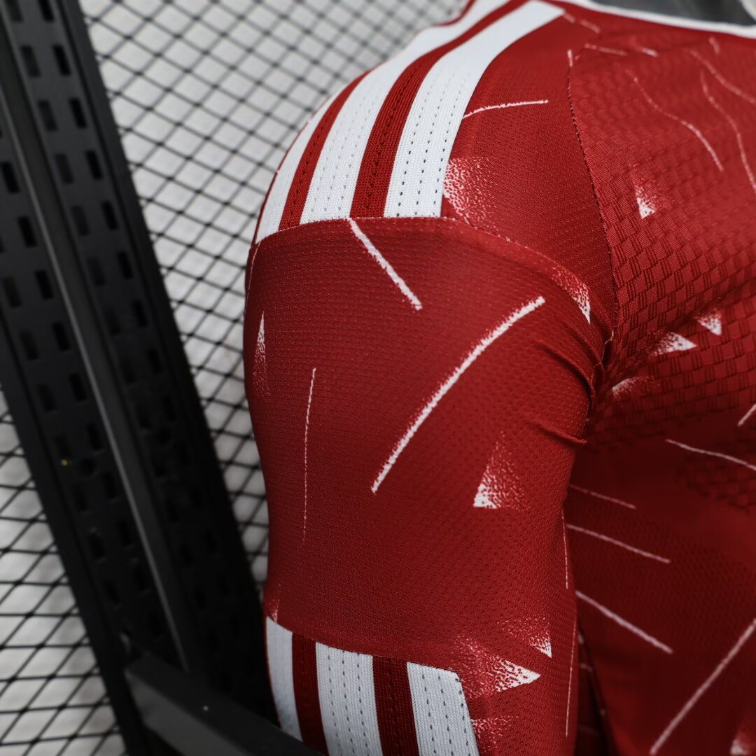 2026-27 Liverpool Home Long-Sleeve Jersey – Player Version