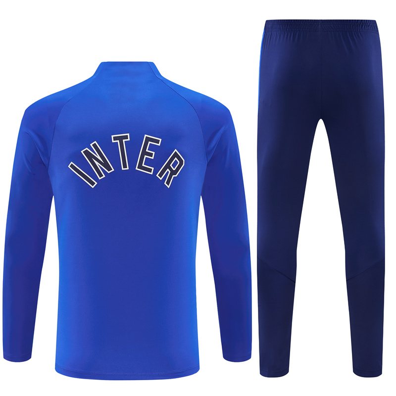 2026-27 Inter Milan Blue Half-Zip Training Jersey