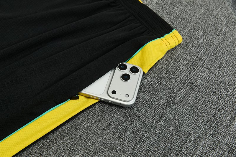 2026-27 Brazil Black Short-Sleeve Training Jersey