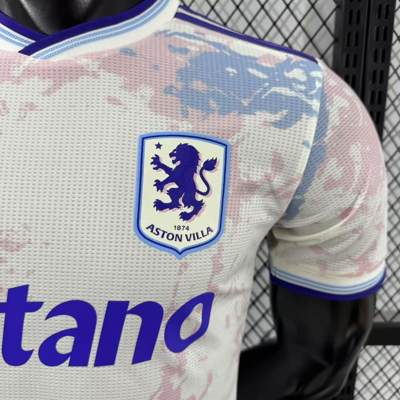 2025-26 Aston Villa Second Away Kit - Player Version