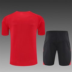 2025-26 Manchester United Red Short Sleeve Training Jersey